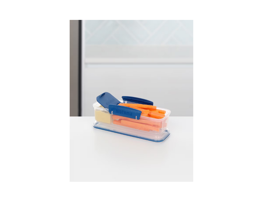 Sistema 410ml Snack Attack™ TO GO™ – Snack & Dip Container | Qatar Sistema 410ml Snack Attack™ TO GO™ – Snack & Dip Container | Qatar